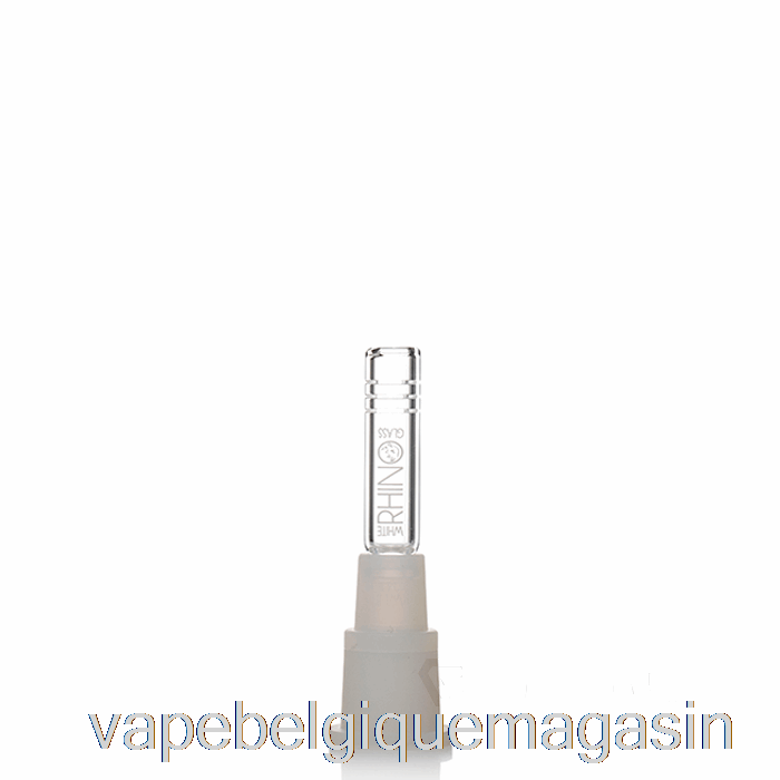 Vape Belgique White Rhino Hybrid Downstem 3inch